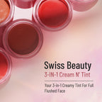 Swiss Beauty Lip & Cheek Cream - Strawberry Sizzle | Grocsy