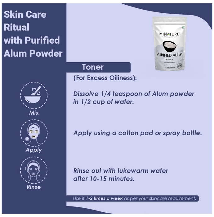 Minature Purified Alum Powder | Grocsy