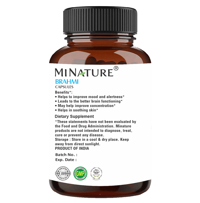 Minature Brahmi Capsules | Grocsy