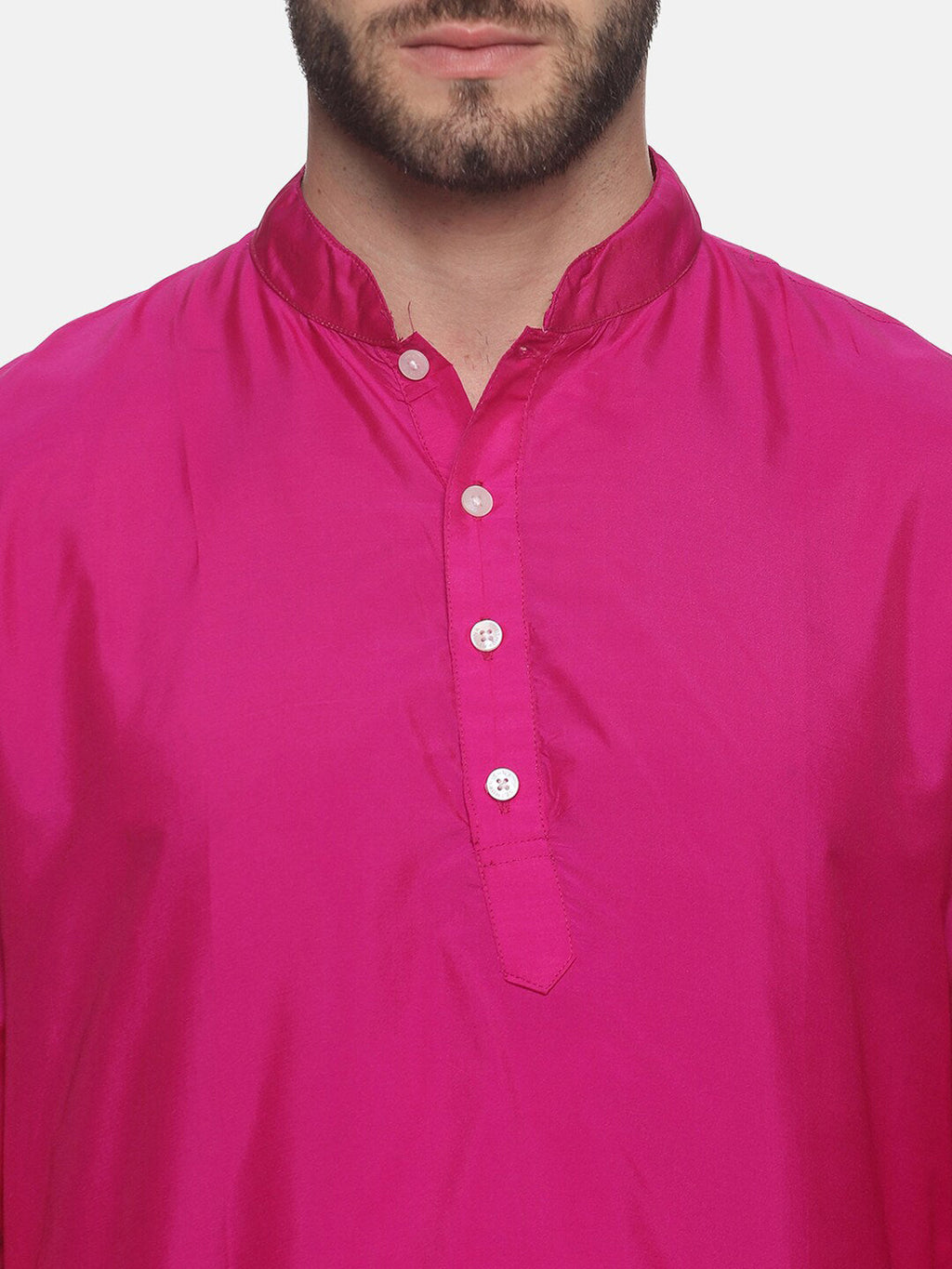 Sethukrishna Men Rose Kurta with Trousers | Grocsy