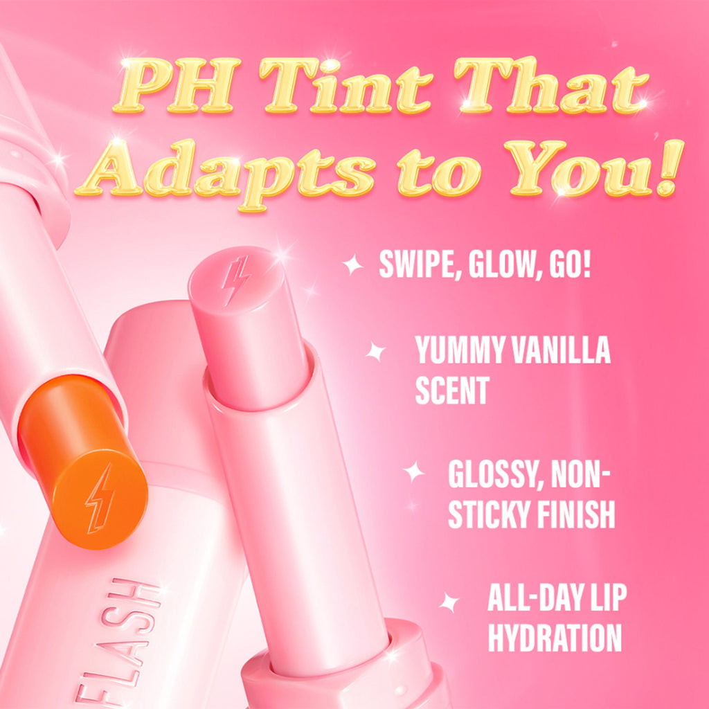 PINKFLASH Color Reviving Lip Balm - Hot Pk01 Petal Pink | Grocsy