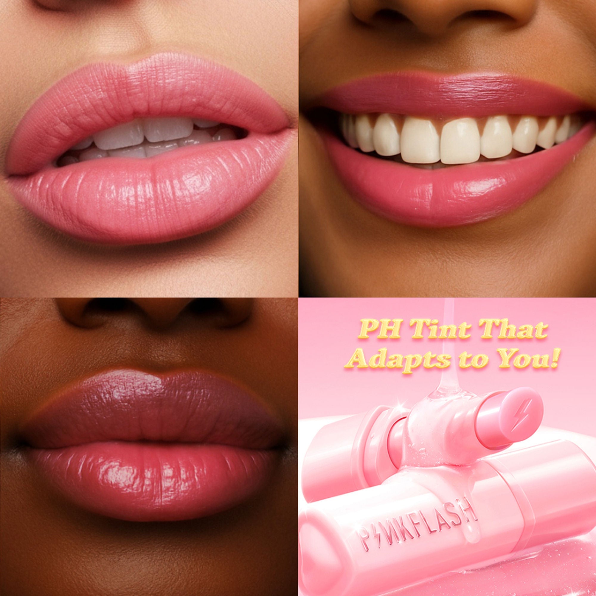 PINKFLASH Color Reviving Lip Balm - Hot Pk01 Petal Pink | Grocsy