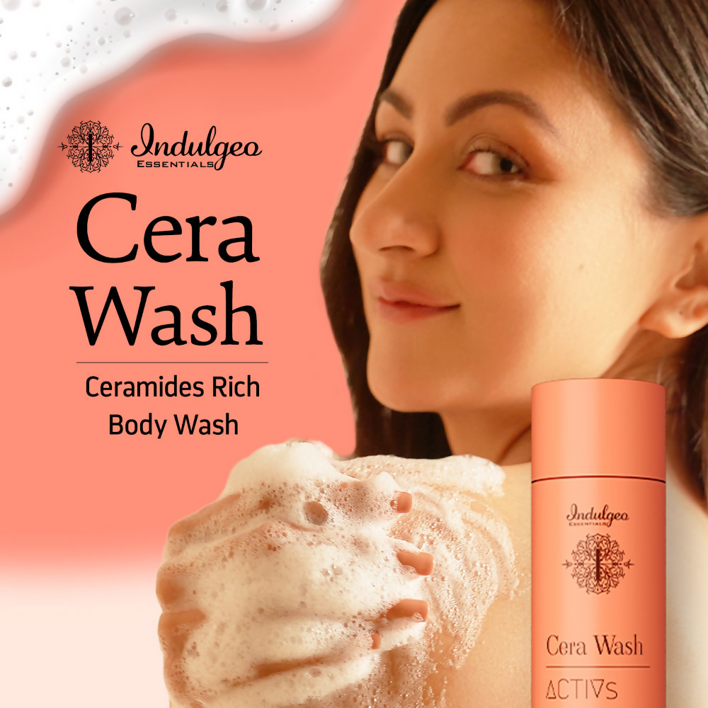 Indulgeo Essentials Cera Wash - Ceramide Body Wash | Grocsy