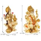 Mukundra Art N Craft 7 Goddess Lakshmi Ganesha Statue | Grocsy
