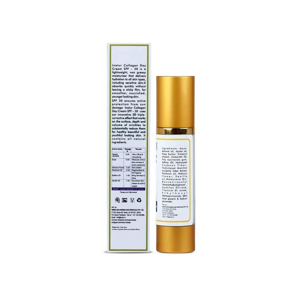 Inatur Collagen Day Cream SPF 30 | Grocsy