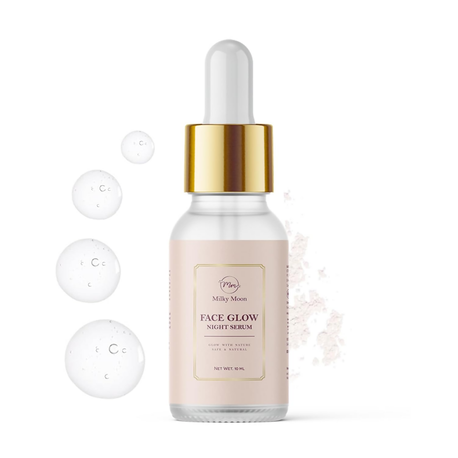 Milky Moon Face Glow Night Serum Dark Spot & Brightening Face Serum | Grocsy