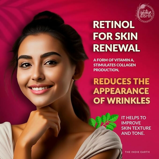 The Indie Earth Retinol 2.5% Deep Wrinkle Repair Serum | Grocsy