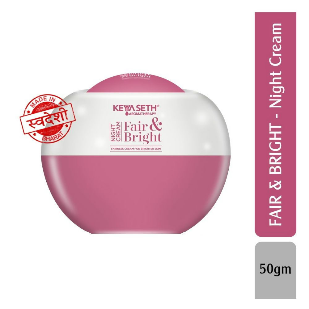 Keya Seth Aromatherapy Fair & Bright Night Cream for Brighter Skin | Grocsy