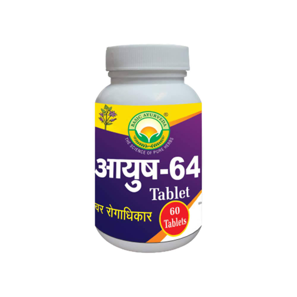 Basic Ayurveda Ayush-64 Tablets | Grocsy