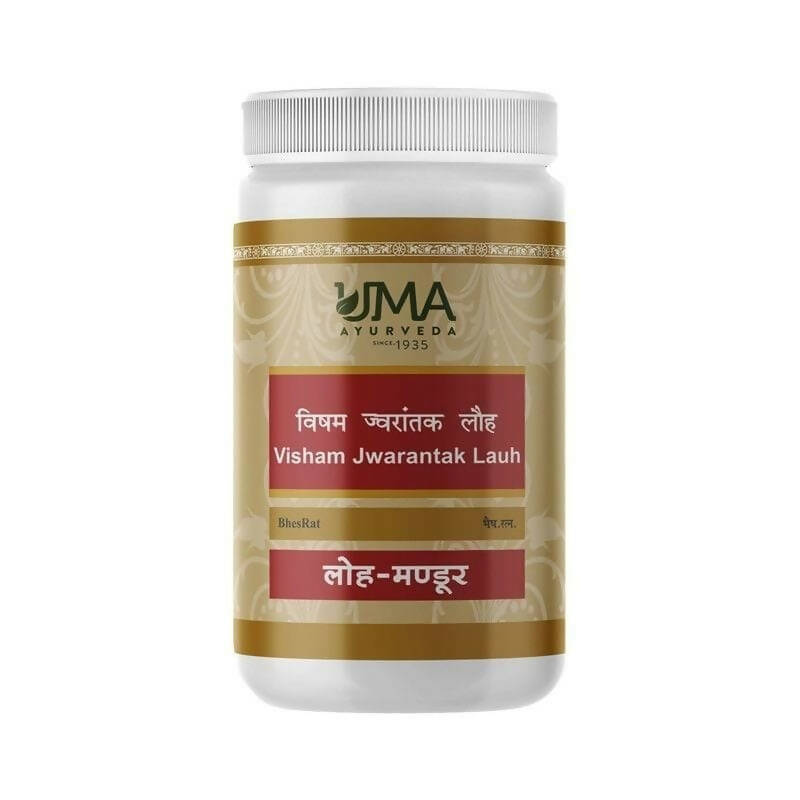 Uma Ayurveda Visham Jwarantak Lauha Tablets | Grocsy