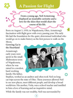 Dreamland Publications Neil Armstrong Icons of Inspiration Illustrated Biography For Kids | Grocsy