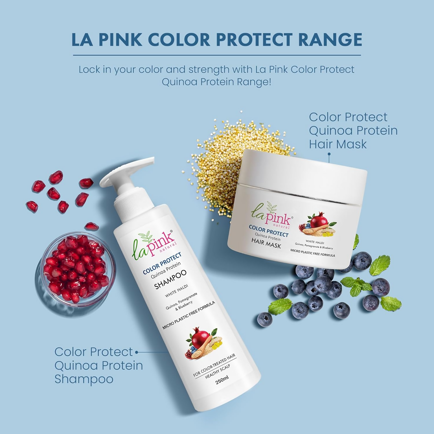 La Pink Color Protect Shampoo | Grocsy