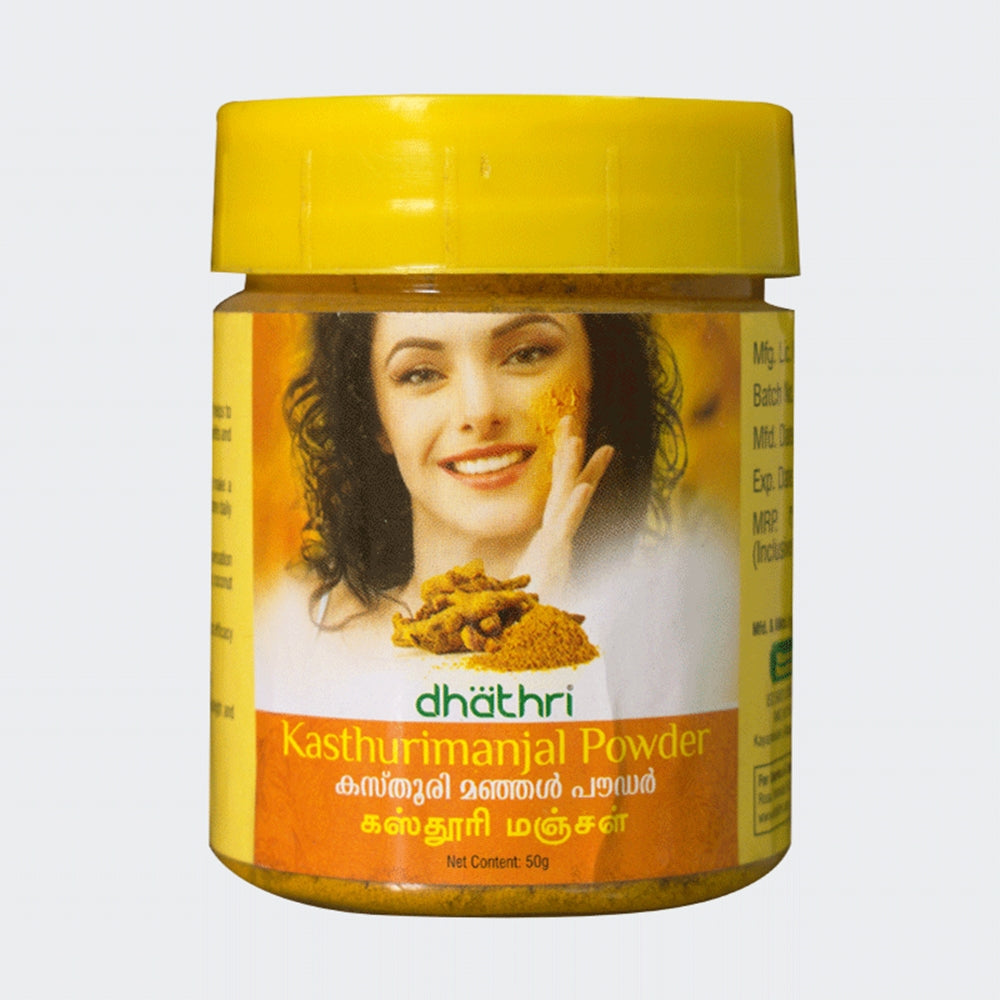 Dhathri Ayurveda Kasthuri Manjal Powder | Grocsy