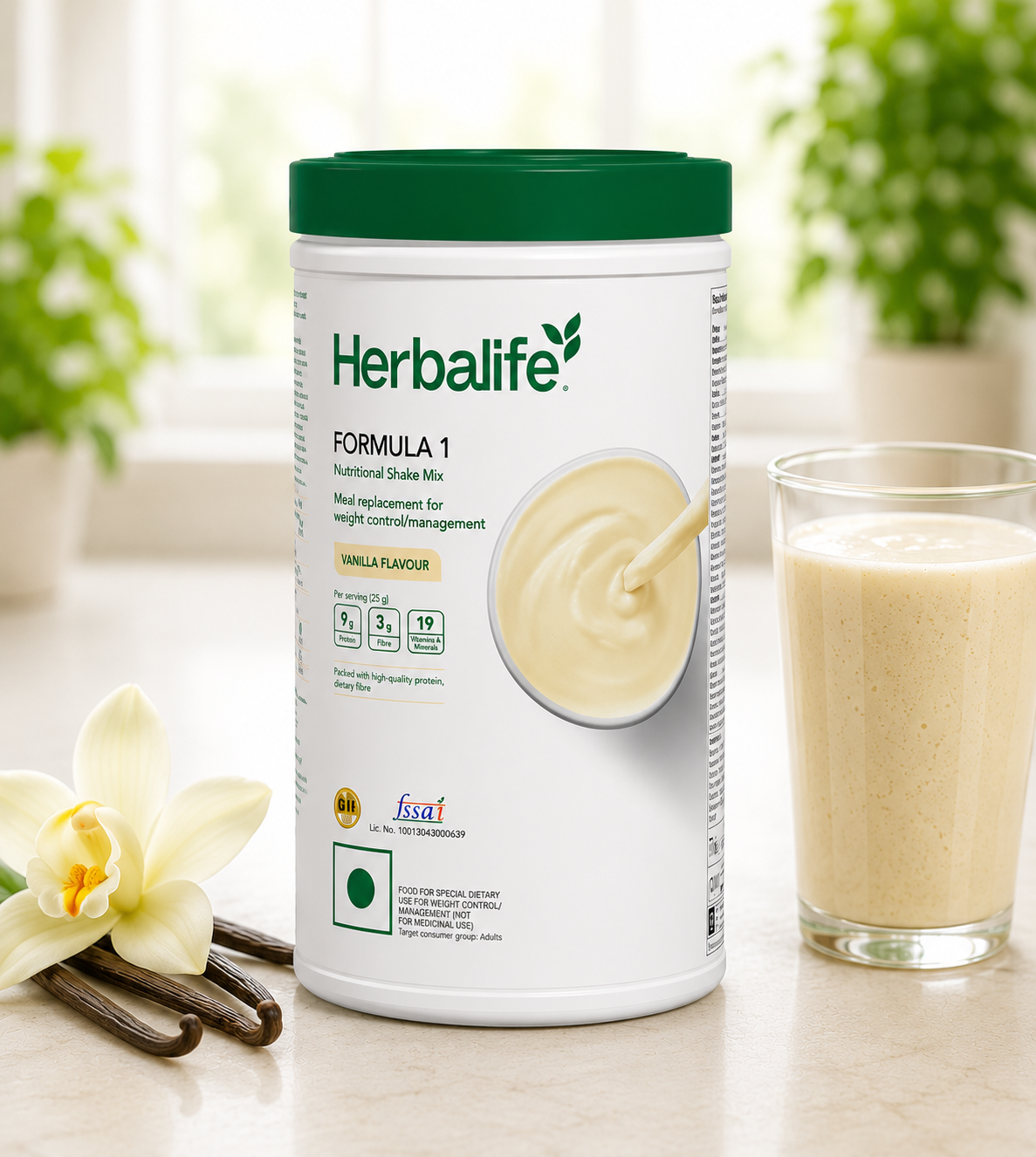 Herbalife Formula 1 Nutritional Shake Mix Vanilla Flavour | Grocsy
