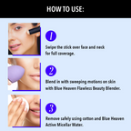 Blue Heaven HD All In One Make Up Stick - Honey Medium | Grocsy
