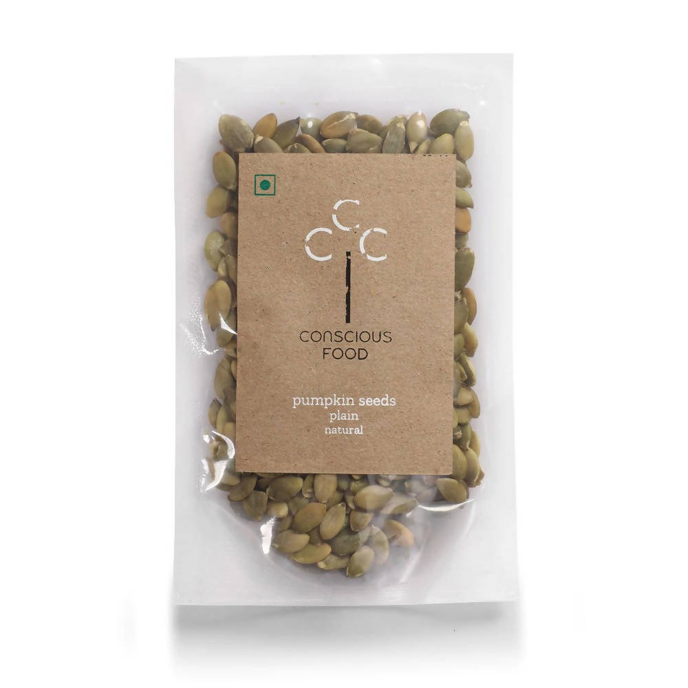 Conscious Food Pumpkin Seeds (Plain) | Grocsy