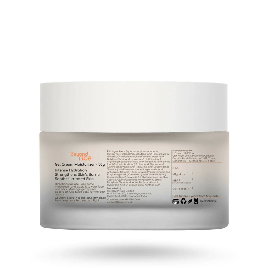 Beyond Rice Oil-Free Rice Ceramide Gel Cream | Grocsy