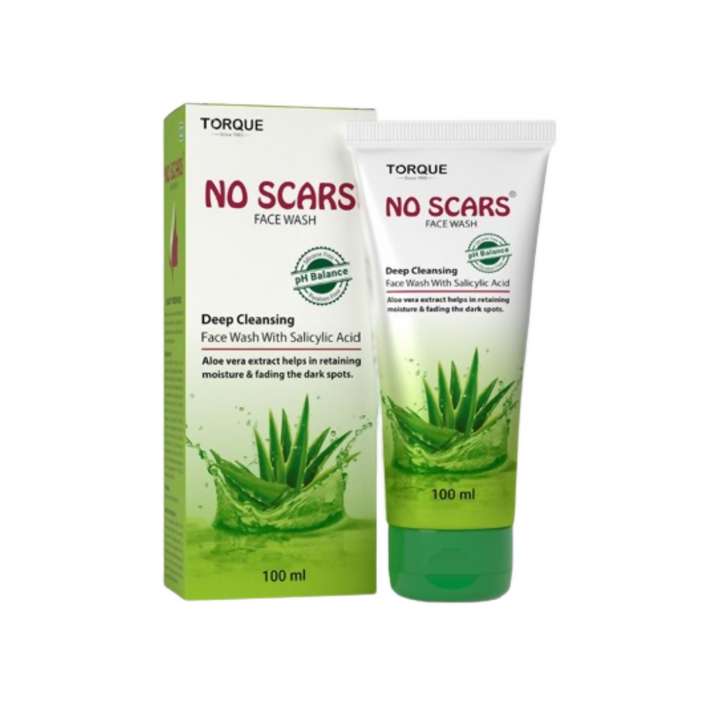 Torque's No Scars Aloevera Face Wash For Deep Cleansing | Grocsy