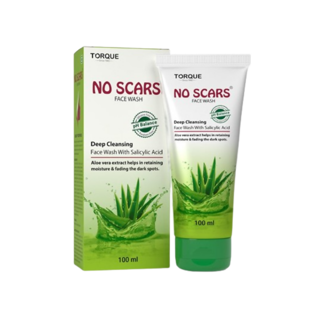Torque's No Scars Aloevera Face Wash For Deep Cleansing | Grocsy