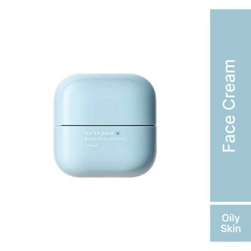 Laneige Water Bank Blue Hyaluronic Face Cream - Korean skincare | Grocsy