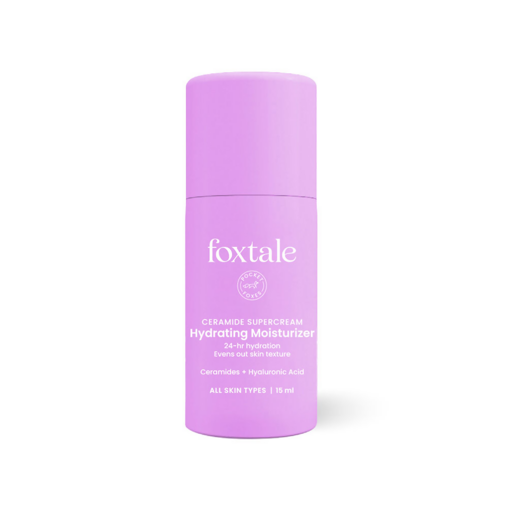 Foxtale Hydrating Ceramide Supercream Moisturizer With Hyaluronic Acid | Grocsy