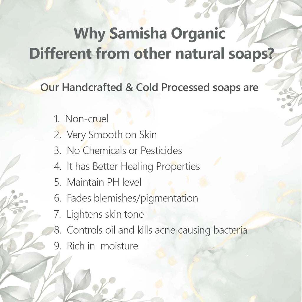 Samisha Organic Multani Mitti & Ubtan Soap | Grocsy