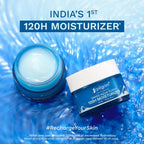 Pilgrim Swiss Aqua Rush 120H Moisturizer Strengthens skin barriers, Plump & glowing skin | Grocsy