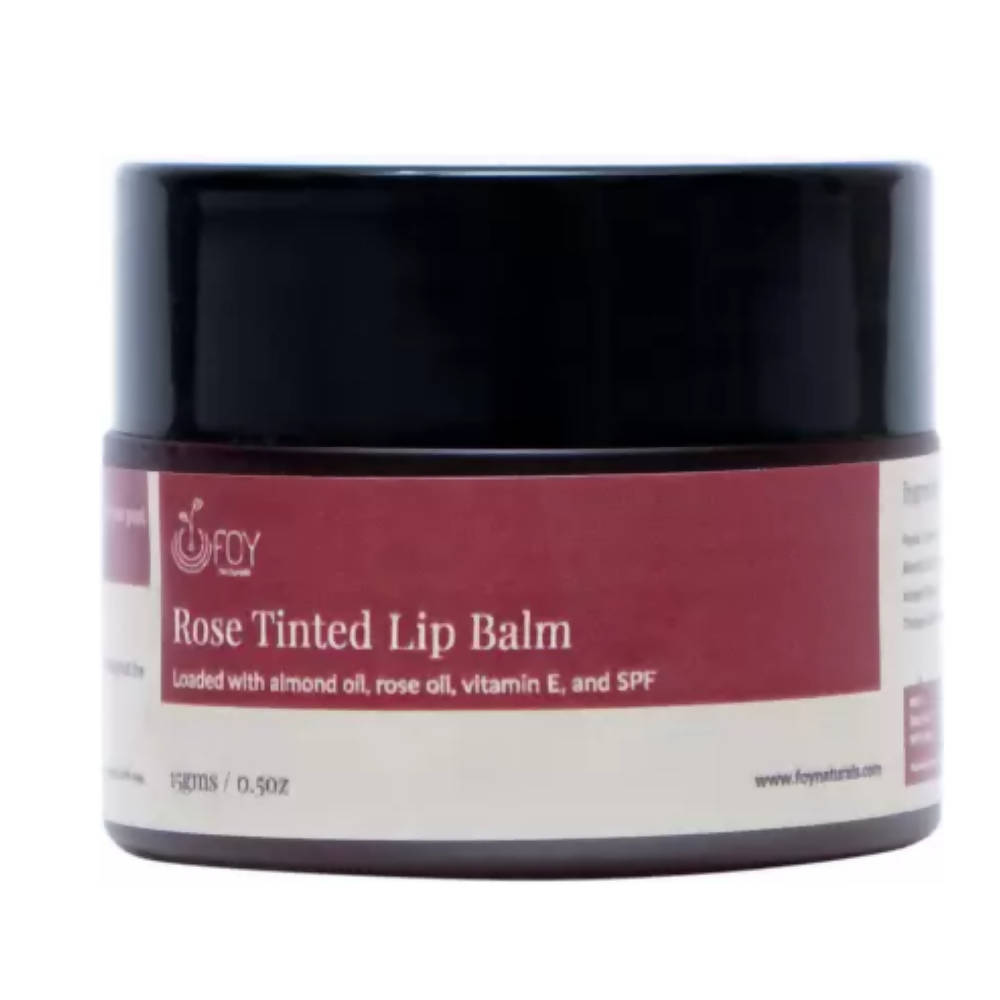 FOY Naturals Rose Tinted Lip Balm | Grocsy