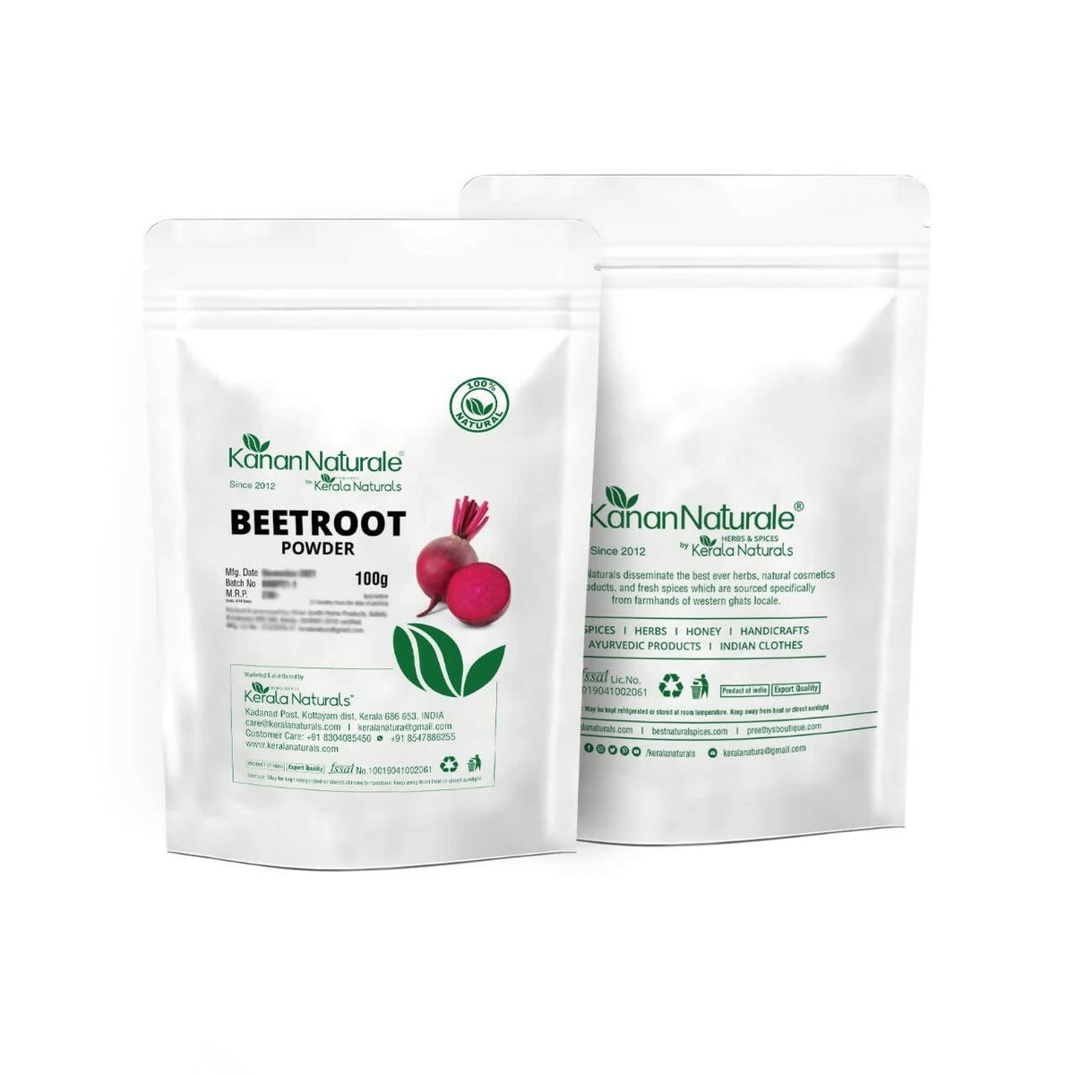 Kerala Naturals Beetroot Powder | Grocsy