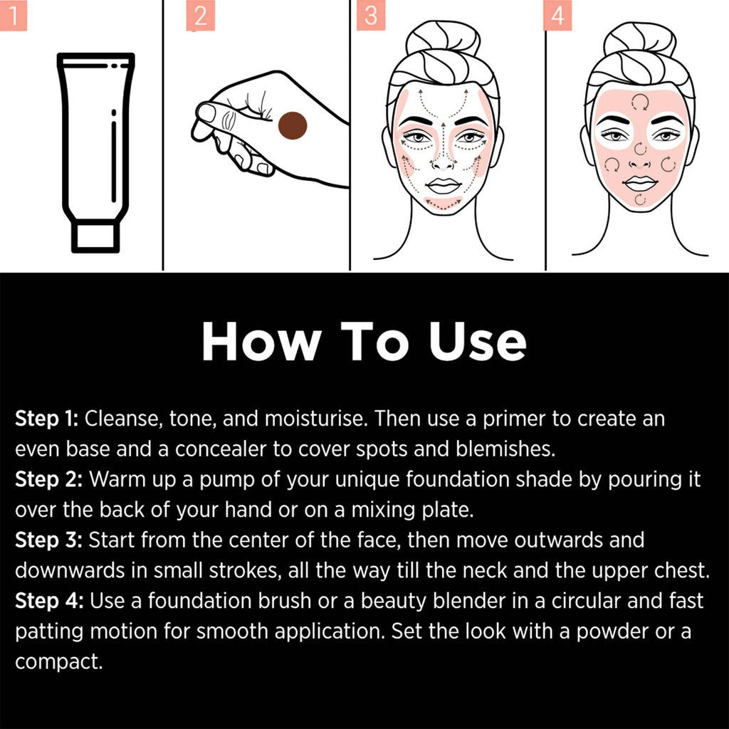 Colorbar 24Hrs Weightless Liquid Foundation Fw 3.3 | Grocsy
