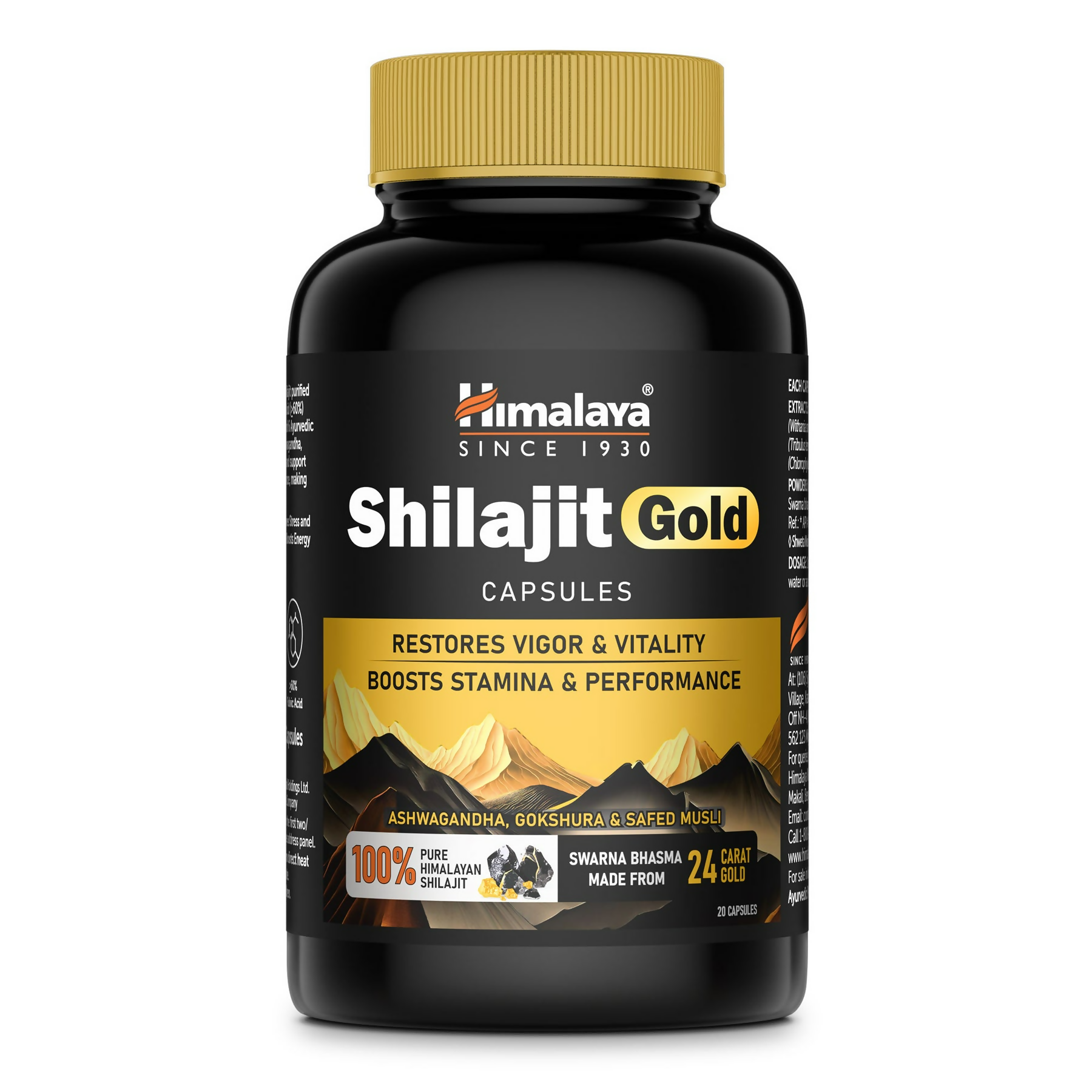 Himalaya Herbals SJ Gold Capsules | Grocsy