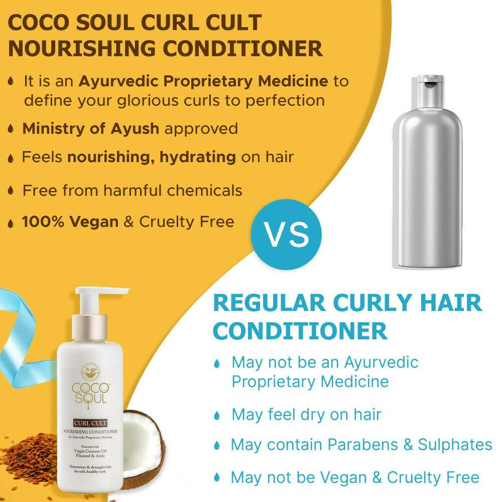 Coco Soul Curl Cult Nourishing Conditioner | Grocsy