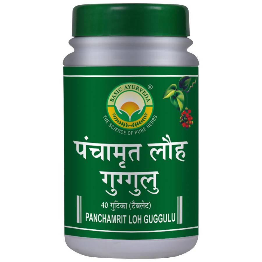 Basic Ayurveda Panchamrit Loh Guggulu | Grocsy
