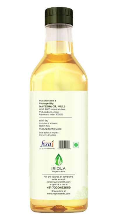 Iriola Nayesha Mills Wood Pressed Sesame Oil | Grocsy