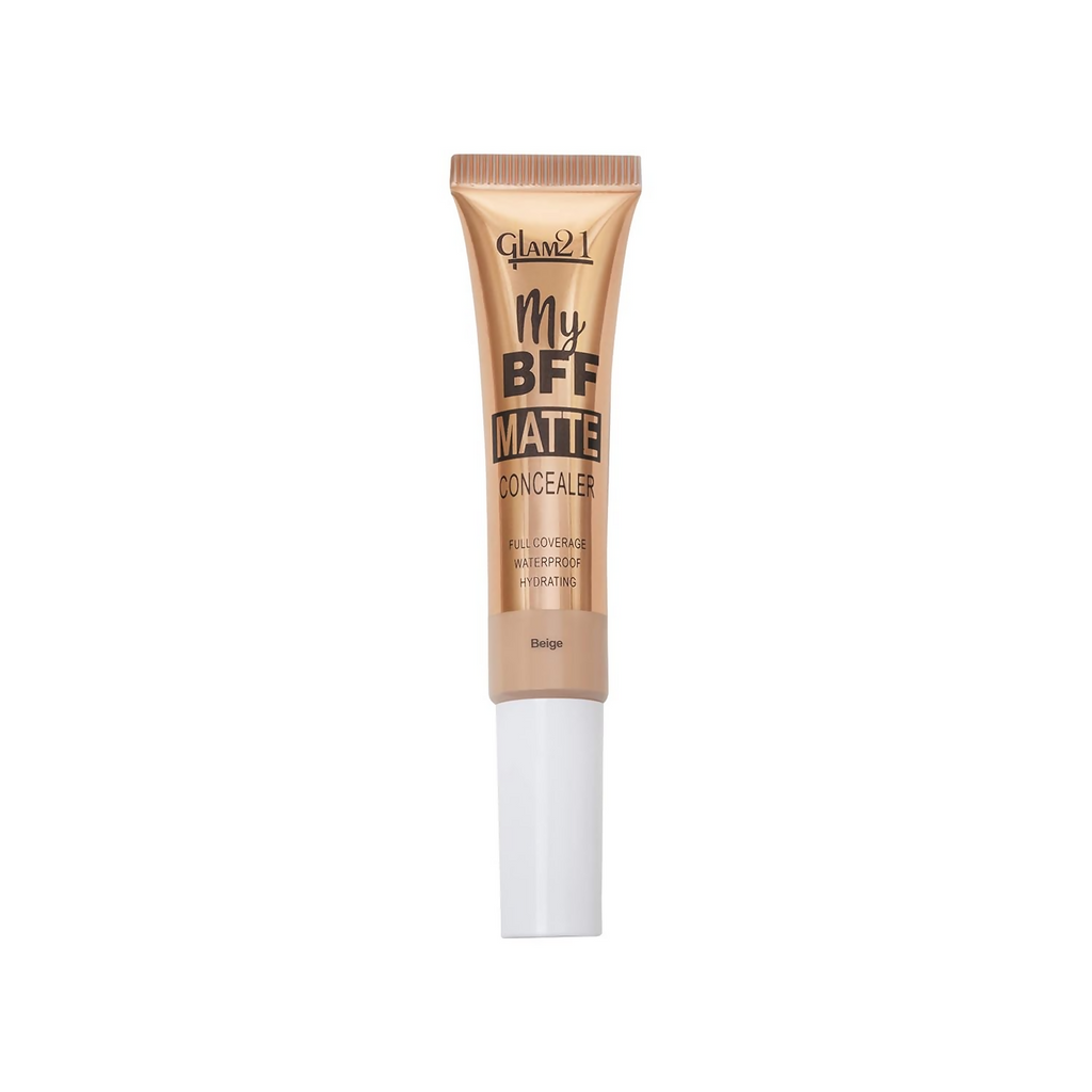 Glam21 My BFF Matte Liquid Concealer For All Skin Tone Matte Finish - Beige | Grocsy