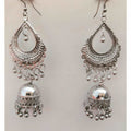 MS Fashion India Long Jhumki Good Finishing Afghani Brass Pearl Tassel Earrings | Grocsy