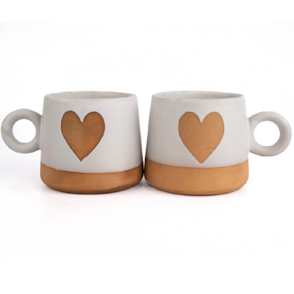 Simply Soho Golden Heart Mug | Grocsy