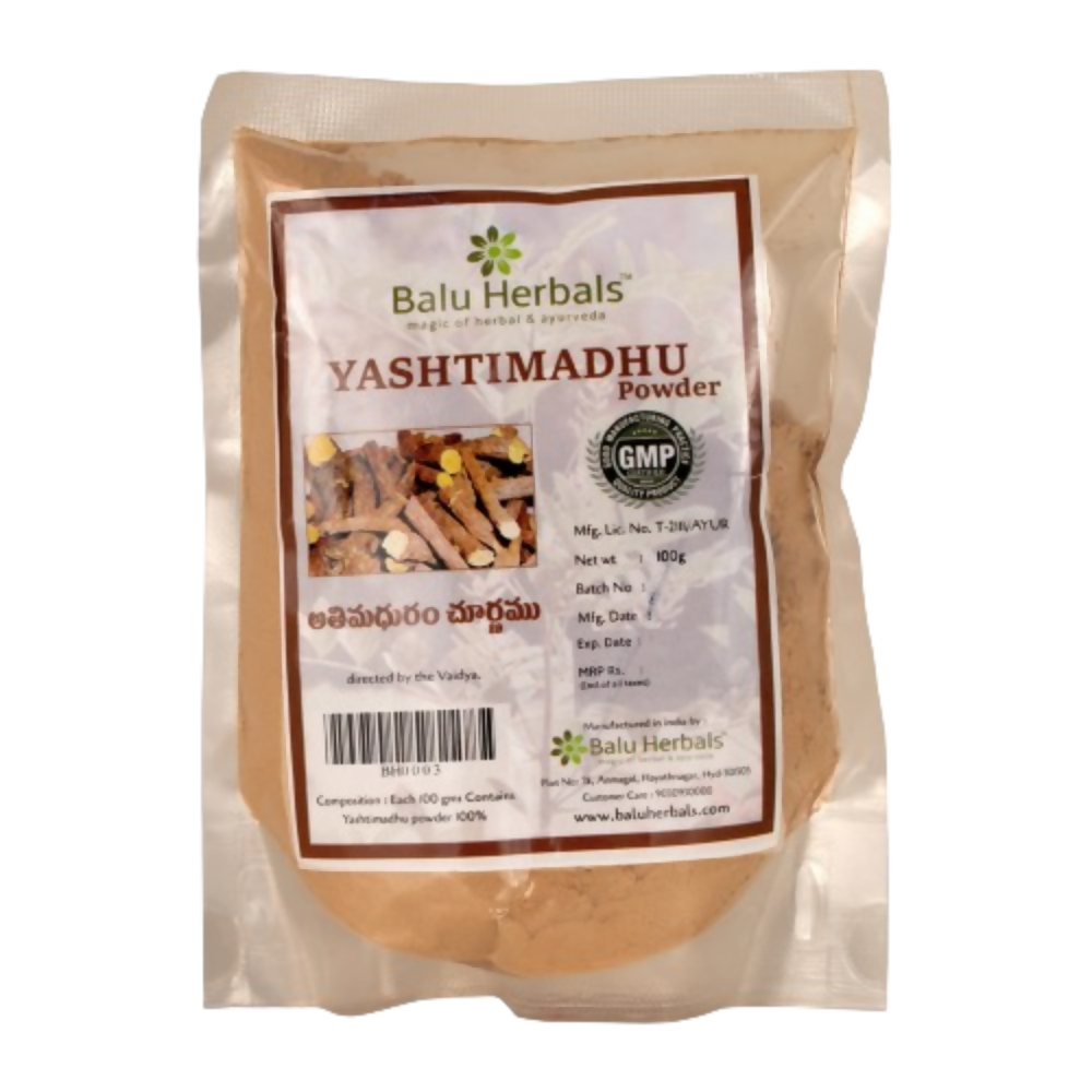 Balu Herbals Yestimadhu (Athimaduram) Powder | Grocsy