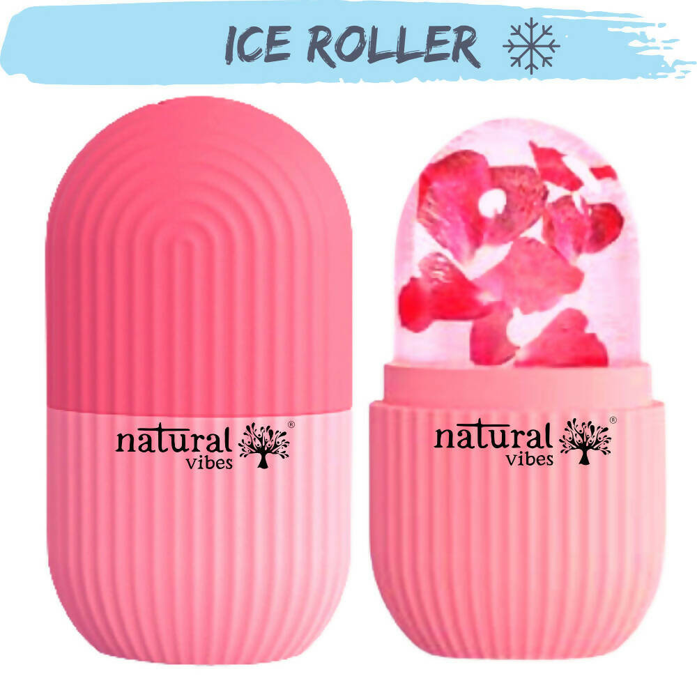 Natural Vibes Ice Facial Roller for Face, Neck and Under Eye | Grocsy