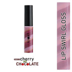 Plum Soft Swirl Lip Gloss 3 Shades In 1 & 122 Cherry Chocolate | Grocsy