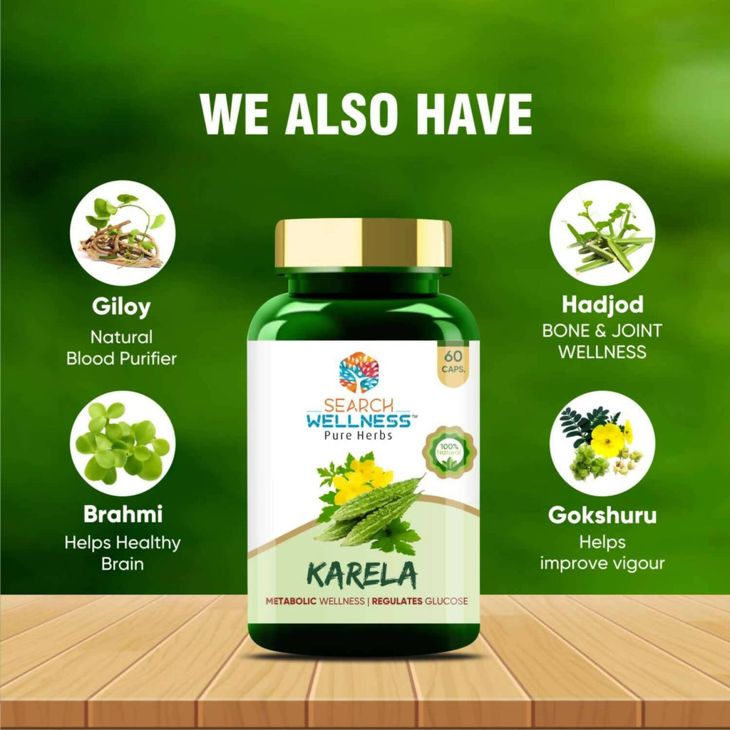 Search Wellness Karela Capsules | Grocsy