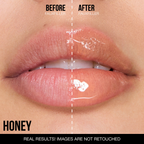 Huda Beauty Faux Filler Extra Shine Lip Gloss - Honey | Grocsy
