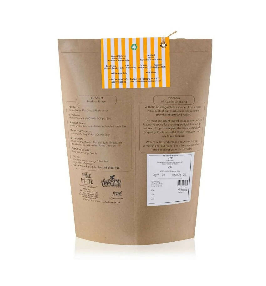 Home D'elite Yellow Banana Chips | Grocsy