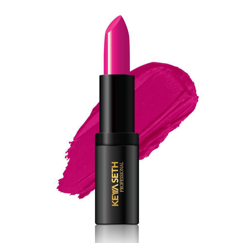 Keya Seth Aromatherapy Professional Matte Lipstick - Bright Fuchsia | Grocsy