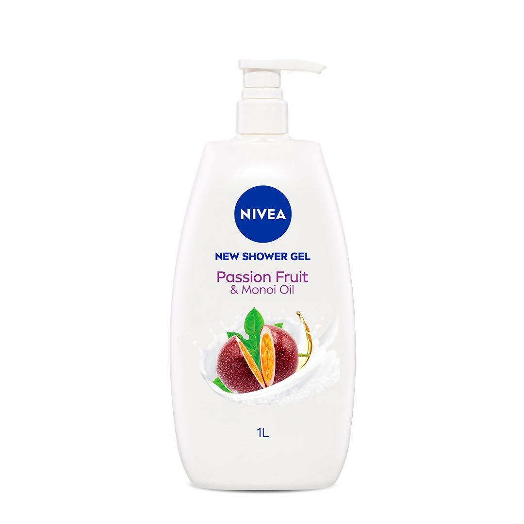 Nivea Passion Fruit & Monoi Oil Shower Gel | Grocsy