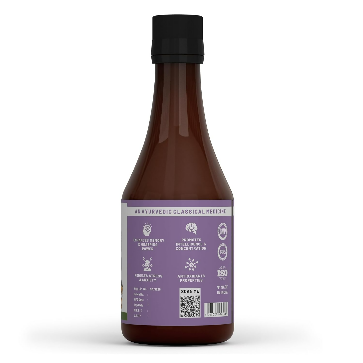 Babyorgano Brain Booster Shankhpushpi Syrup For Kids | Grocsy