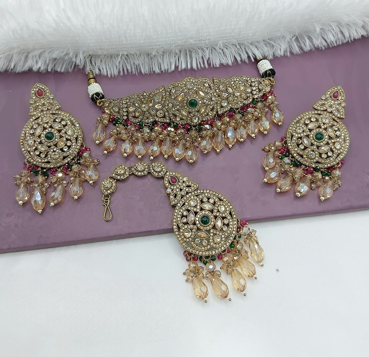 Joban Fashion Multi Alloy Choker Set | Grocsy