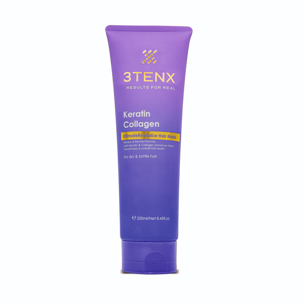 3TENX Keratin Collagen UltimateRevitalize Hair Mask For Dry & Brittle Hair | Grocsy