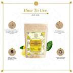 Khadi Natural Organic Lemon Fruit Peel Powder | Grocsy