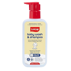 LuvLap Baby Wash & Shampoo with Chamomile, Milk Protein, Oatmeal & Shea Butter | Grocsy